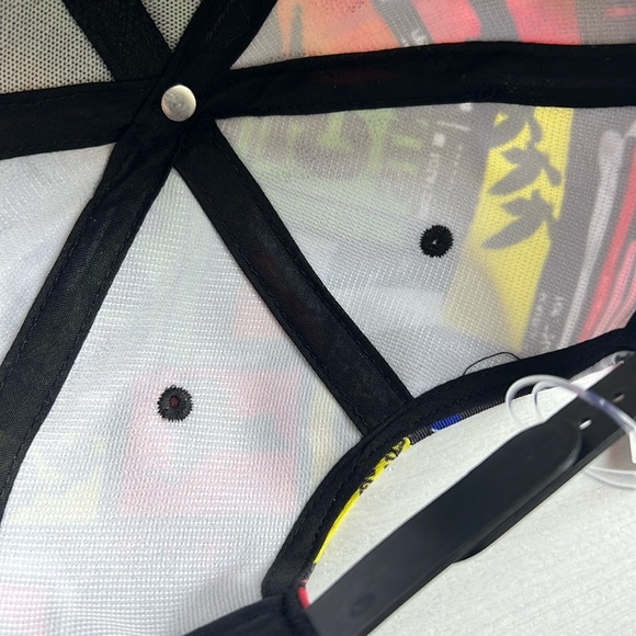 NWT Staple Pigeon black Hat unisex logo adjustable multicolor - Picture 10 of 11